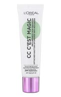 L`OREAL PARIS WULT C’EST MAGIC CC KRĒMS, #01 ANTI-REDNESS, 30ML