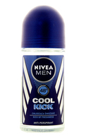 NIVEA MEN COOL KICK RULLĪŠA ANTIPERSPIRANTS, 50ML