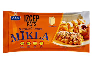 KĀRTAINĀ MĪKLA LATVIJAS MAIZNIEKS RAUGA 400G