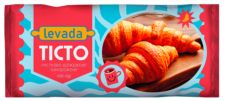 SALDĒTA KĀRTAINĀ MĪKLA LEVADA, AR RAUGU, 450G