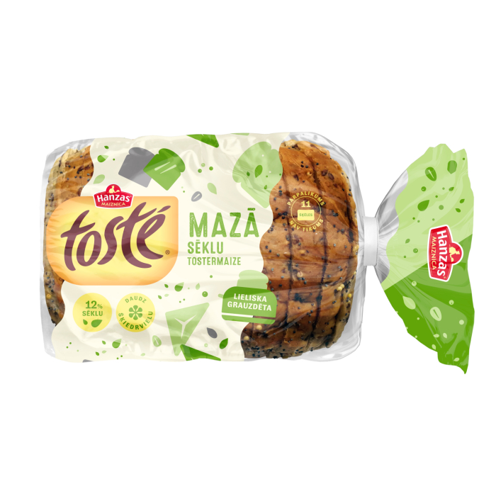 TOSTERMAIZE TOSTĒ MAZĀ SĒKLU 250G