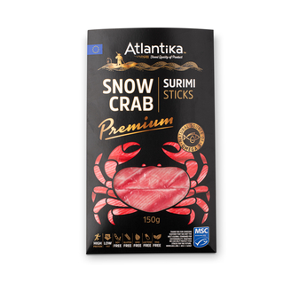 SURIMI NŪJIŅAS ATLANTIKA AR SNIEGA KRABJA GARŠU 150G