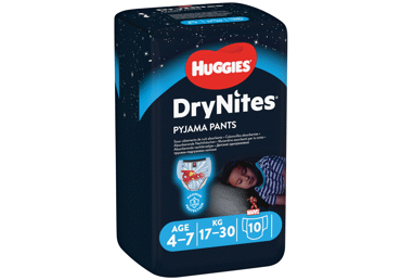 AUTIŅB.HUGGIES DRY N' BOY 17-30KG 10GAB., 10 GAB.