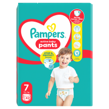 AUTIŅBIKSĪTES PAMPERS PANTS GIANT PACK S7 42GAB.