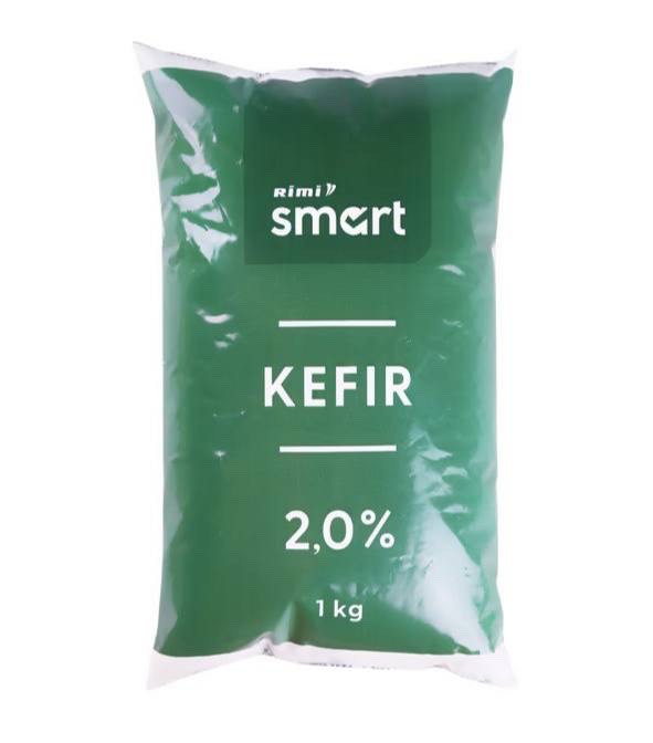 KEFIRS RIMI SMART 2%, 1KG POLIPAKĀ